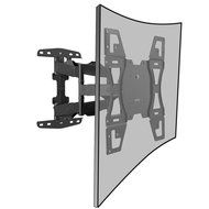 Suptek Articulating Full Motion Tv Wall Mount for 32"-60" LED LCD Plasma TVs (VESA Standard up to 400x400mm),... N8