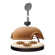 NutriChef PKPZ950 - Artisan Electric Pizza Oven with Brick Housing and Crisping Stone - Countertop Safe N2