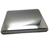 Meleg Otthon Heavy Duty Deep Baking Sheet Pans Square Stainless Steel Bakeware Cookie Pan Bakeware Tray Sheet... N3