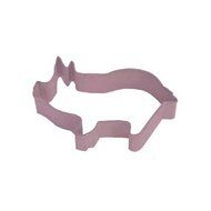 Dress My Cupcake Pig Cookie Cutter, 3.75-Inch, Pink