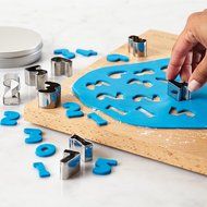 Cake Boss Decorating Tools 9-Piece Stainless Steel Number Fondant and Cookie Cutter Set N4