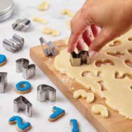 Cake Boss Decorating Tools 9-Piece Stainless Steel Number Fondant and Cookie Cutter Set N5