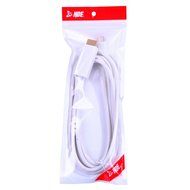 HDE 10ft. Mini Display Port Male to HDMI Male Cable Gold Plated Apple MacBook to HDTV Monitor Adapter