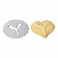 Kuhn Rikon Clear Cookie Press with Decorating Tips and Storage Box N4