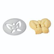 Kuhn Rikon Clear Cookie Press with Decorating Tips and Storage Box N5