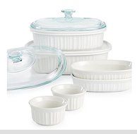 Corningware French White 10 Piece Bakeware Set