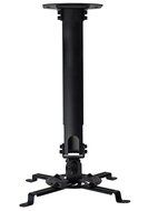VIVO Universal Extending White Ceiling Projector Mount / Height Adjustable Projection (MOUNT-VP02W) N6