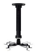 VIVO Universal Extending White Ceiling Projector Mount / Height Adjustable Projection (MOUNT-VP02W) N9
