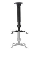 VIVO Universal Extending White Ceiling Projector Mount / Height Adjustable Projection (MOUNT-VP02W) N10