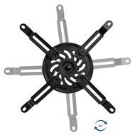 VIVO Universal Extending White Ceiling Projector Mount / Height Adjustable Projection (MOUNT-VP02W) N11