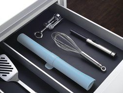 Joseph Joseph Silicone Non-Slip Pastry Mat with Measurements, Roll-Up, Green N8