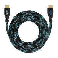 Twisted Veins (25 ft) High Speed HDMI Cable + Right Angle Adapter and Velcro Cable Ties (Latest Version Supports... N2