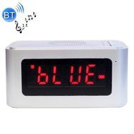 Alarm Clock Bluetooth 4.0 Speaker, FeBite Wireless Stereo Speaker 5V6W with FM Radio, Digital LCD Display, Handsfree...