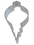 R&amp;M Ornament Fancy Round 3.5&quot; Cookie Cutter in Durable, Economical, Tinplated Steel