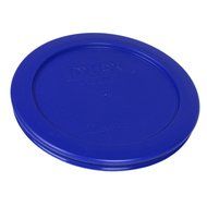 Pyrex Green 2 Cup Round Storage Cover #7200-PC for Glass Bowls, 4 Pack N13