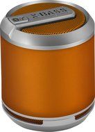 DIVOOM Bluetune Solo Orange FREE CARRYING POUCH Official USA Seller, Loud Wireless Bluetooth Rechargeable Portable...