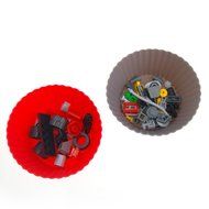 MIREN 12 Pack Reusable Nonstick Jumbo Premium Silicone Baking Cups, Cupcake and Muffin Liners, 3.8 Inch Large... N5