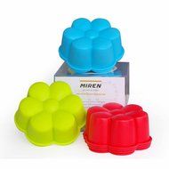 MIREN 12 Pack Reusable Nonstick Jumbo Premium Silicone Baking Cups, Cupcake and Muffin Liners, 3.8 Inch Large... N16