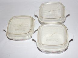 Set of 12 - Vintage 1970s Corning Ware " Spice O' Life " Covered Casserole Skillet Baking Dishes w/ Lids (2 Liter... N3