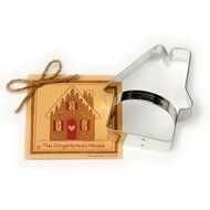 Gingerbread House Cookie and Fondant Cutter - Ann Clark - 4.5 Inches - US Tin Plated Steel N3