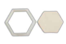 Hexagon Cookie Cutter - STANDARD - 3 Inches