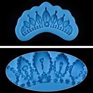 Silicone 3D DIY Crown Baking Mold for Fondant Cake Chocolate Sugar