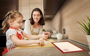 Chef O' Gadgets Silicone Baking Mats: 3 Pack Non Stick Bake Sheet Liners for Cookies, Pastry, Macaron, Bread Making N3