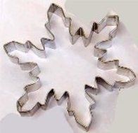 RM 5" Snowflake Metal Cookie Cutter N2