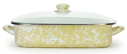 Golden Rabbit Lasagna Pan with Lid, Cobalt N5