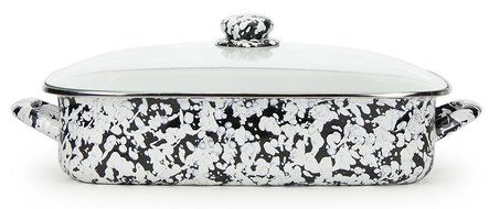 Golden Rabbit Lasagna Pan with Lid, Cobalt N9