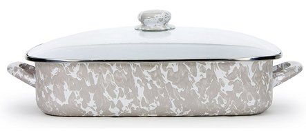Golden Rabbit Lasagna Pan with Lid, Cobalt N13