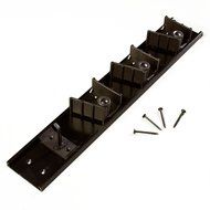 Carlisle 4073100 Roll 'N Grip Mop, Broom and Tool Holder / Storage System N4