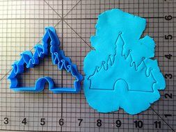 Fairy Tale Castle Cookie Cutter (3.5 inches) N2