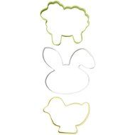 2308-4456 Wilton 3-Piece Easter Cookie Cutter Set N2
