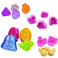 Cookiepro Cartoon Edition - 50pc Set Of Ejector Punch Cookie Cutters In Various Cartoon + Holiday Themes - Fondant... N4