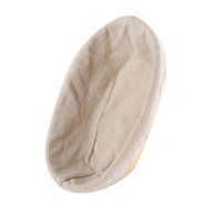 EXIU Oval Banneton Brotform Rising Dough Bread Proofing Rattan Basket &amp; Liner N3