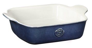 Emile Henry Made In France HR Modern Classics Square Baking Dish 8 x 8" / 2 Qt, Red N3