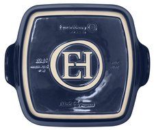 Emile Henry Made In France HR Modern Classics Square Baking Dish 8 x 8" / 2 Qt, Red N5