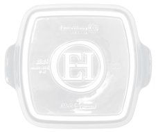 Emile Henry Made In France HR Modern Classics Square Baking Dish 8 x 8" / 2 Qt, Red N9