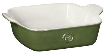 Emile Henry Made In France HR Modern Classics Square Baking Dish 8 x 8" / 2 Qt, Red N10