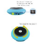 iUFO Portable Wireless Bluetooth Speaker Colorful Light Bell Compatible with iPhone/iPad/iPod/Smartphones/Tablets... N7