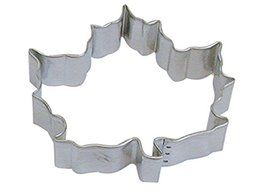 R&amp;M Canada Maple Leaf 5&quot; Cookie Cutter in Durable, Economical, Tinplated Steel