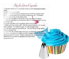 Cupcake Decorating Kit - Wilton Cupcake Decorating Set with 4 large Decorating Tips, Wilton Pack of 12 Disposable... N3