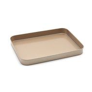 Nonstick Bakeware 9-Inch x 7-Inch Cookie Pan, Glod N4