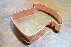 Under The Big Top Circus Magician&#039;s Top Hat Copper Cookie Cutter N3
