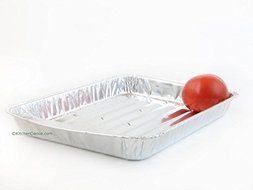 Durable Disposable Aluminum Large Broiler/ Baking Tray #3000 (50)