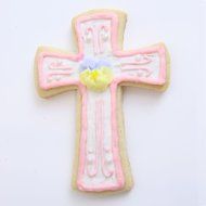 Cross Cookie and Fondant Cutter - Ann Clark - 4.5 Inches - US Tin Plated Steel N2