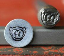 SUPPLY GUY 3, 5 or 7mm Single Metal Punch Design Stamp: Animals, Made in USA (not a set) (DRAGON SGDK-6) N3