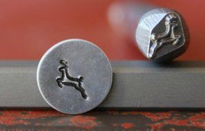 SUPPLY GUY 3, 5 or 7mm Single Metal Punch Design Stamp: Animals, Made in USA (not a set) (DRAGON SGDK-6) N11