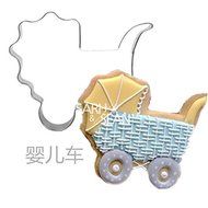 Anyana 5pcs/set Metal Stainless Steel of Baby Series Feeding Bottle Bibs Stroller Nipple Clothing Cookie Cutters... N4